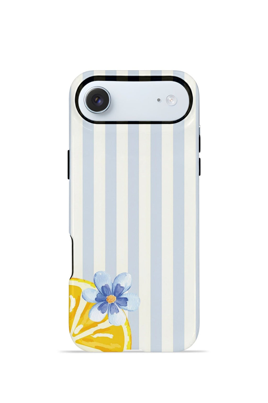 iPhone 17 Air Vorian Çift Katmanlı Kılıf Blue Lemon Blossom