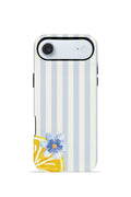 iPhone 17 Air Vorian Çift Katmanlı Kılıf Blue Lemon Blossom