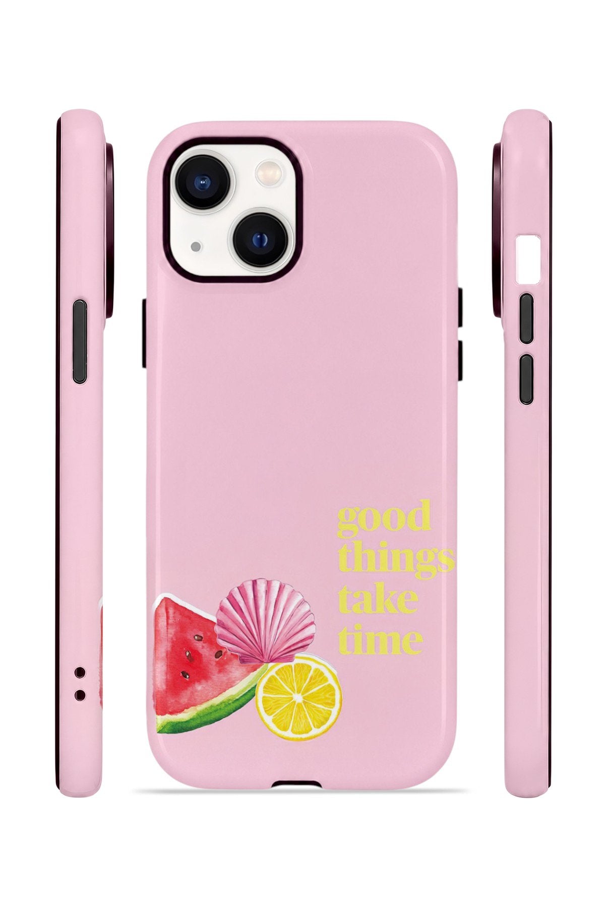iPhone 14 Plus Vorian Çift Katmanlı MagSafe Kılıf Good Things Fruit Corner