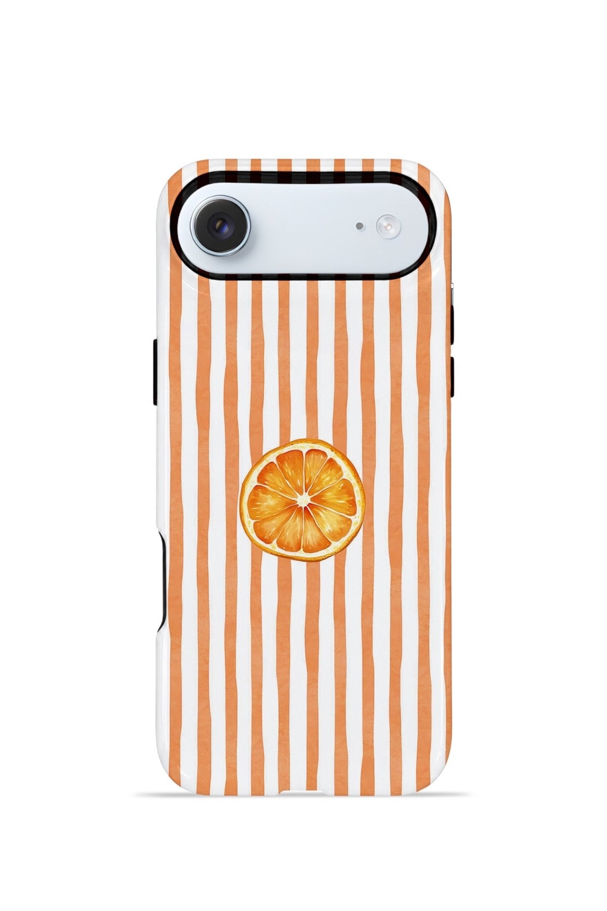 iPhone 17 Air Vorian Çift Katmanlı MagSafe Kılıf Orange Slice Stripe