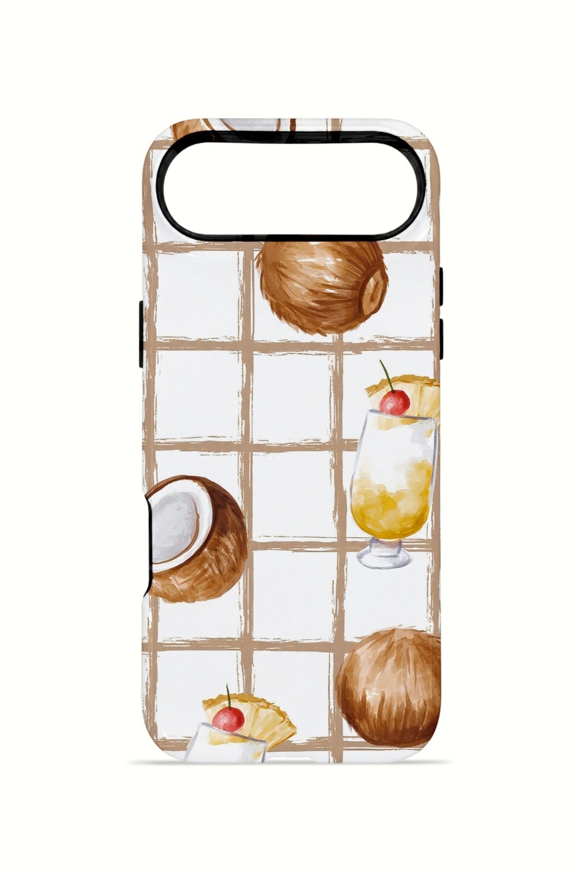 iPhone 17 Air Vorian Çift Katmanlı Kılıf Coconut Cabana