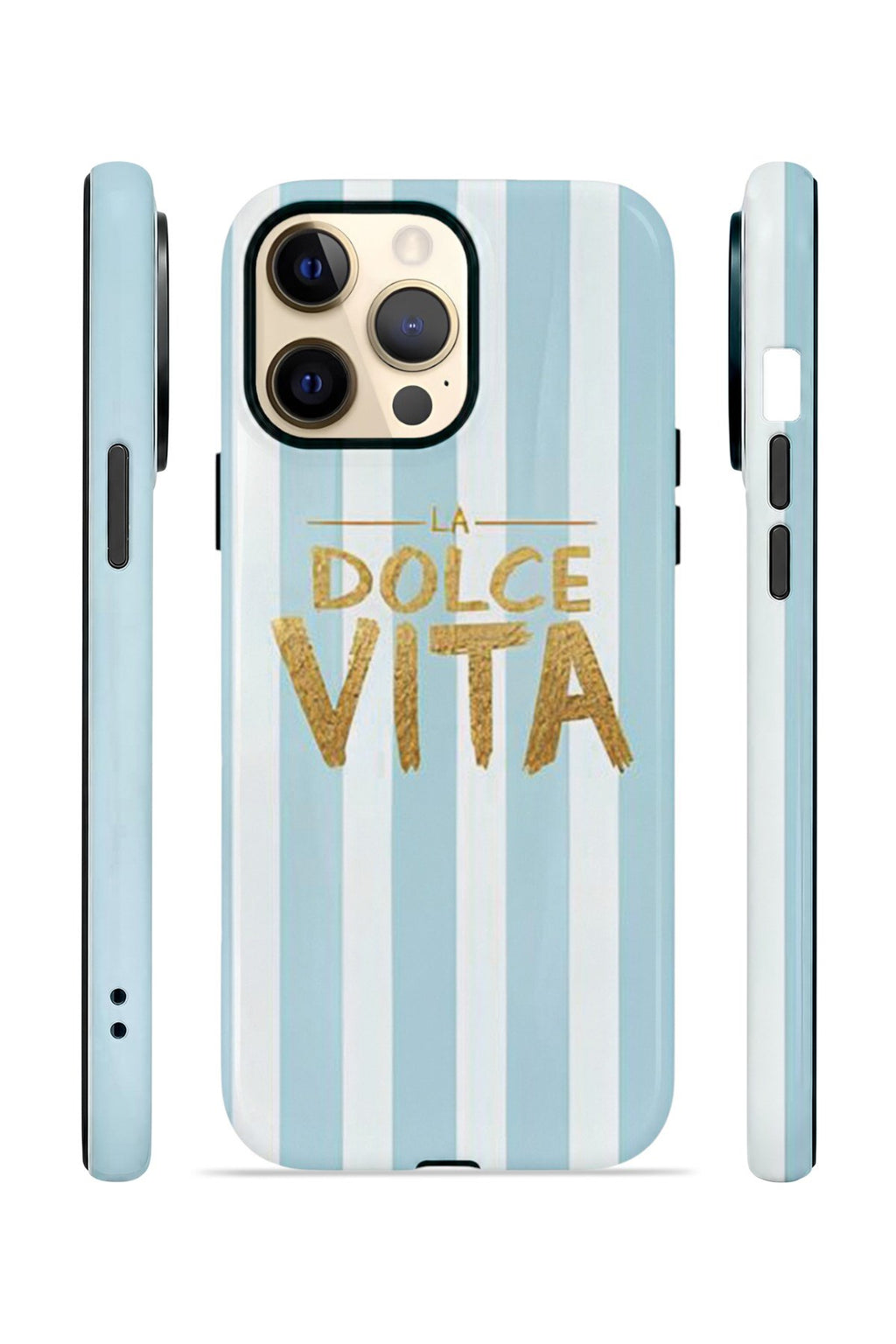 iPhone 12 Pro Vorian Çift Katmanlı Kılıf La Dolce Vita Blue