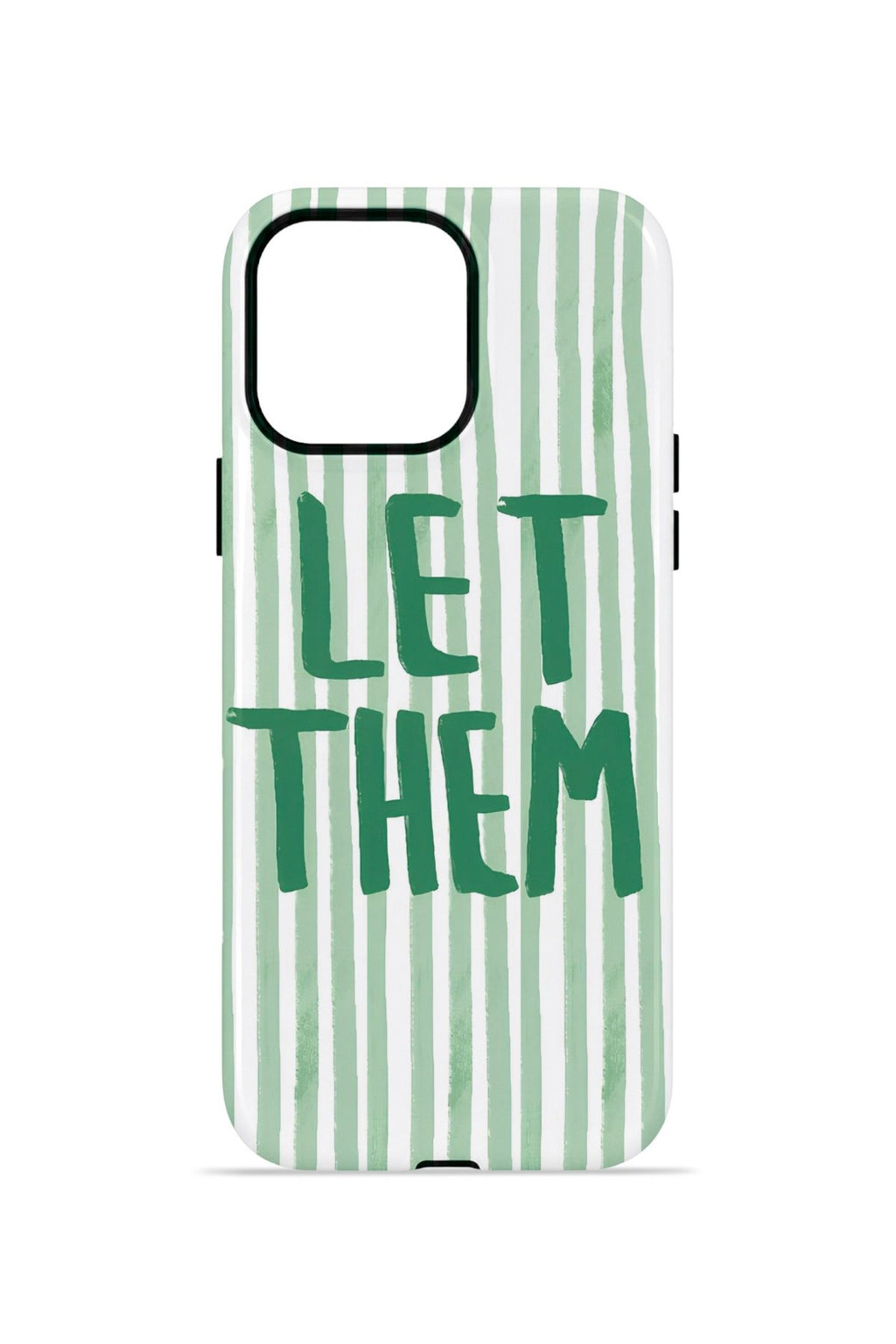 iPhone 14 Pro Vorian Çift Katmanlı Kılıf Let Them Green