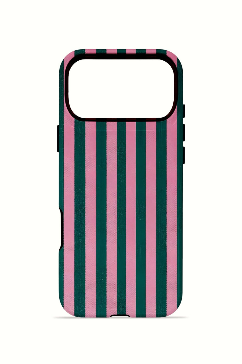iPhone 17 Pro Max Vorian Çift Katmanlı MagSafe Kılıf Pink Navy Cabana
