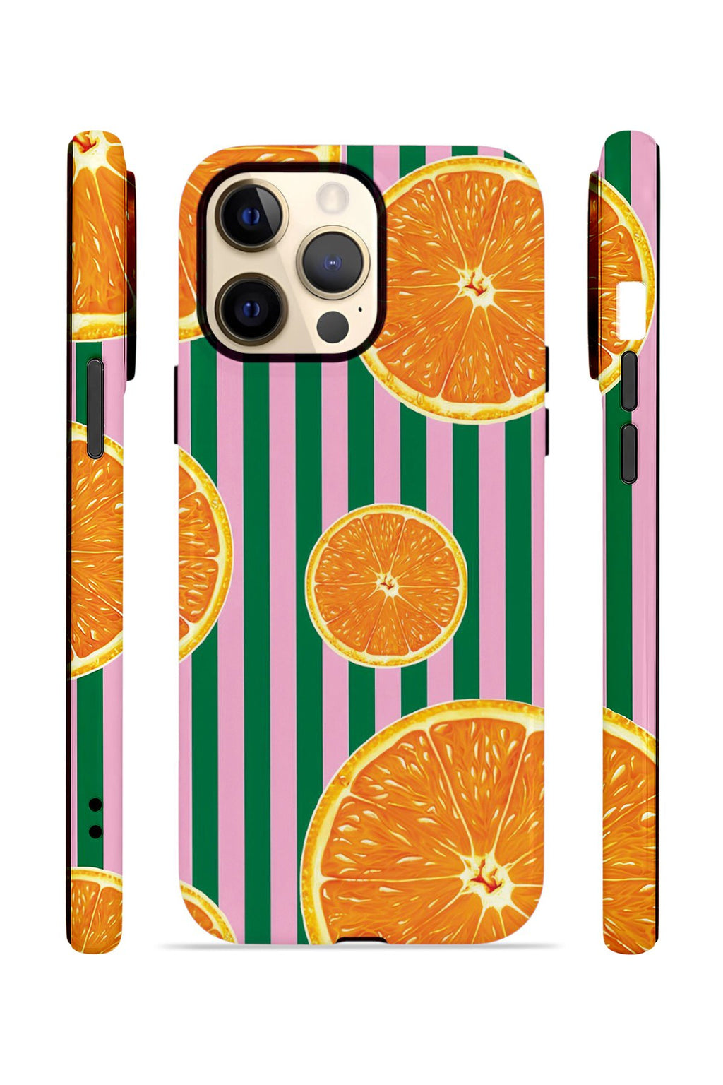 iPhone 12 Pro Vorian Çift Katmanlı Kılıf Orange Grove Cabana