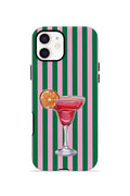 iPhone 12 Vorian Çift Katmanlı MagSafe Kılıf Pink Citrus Cocktail