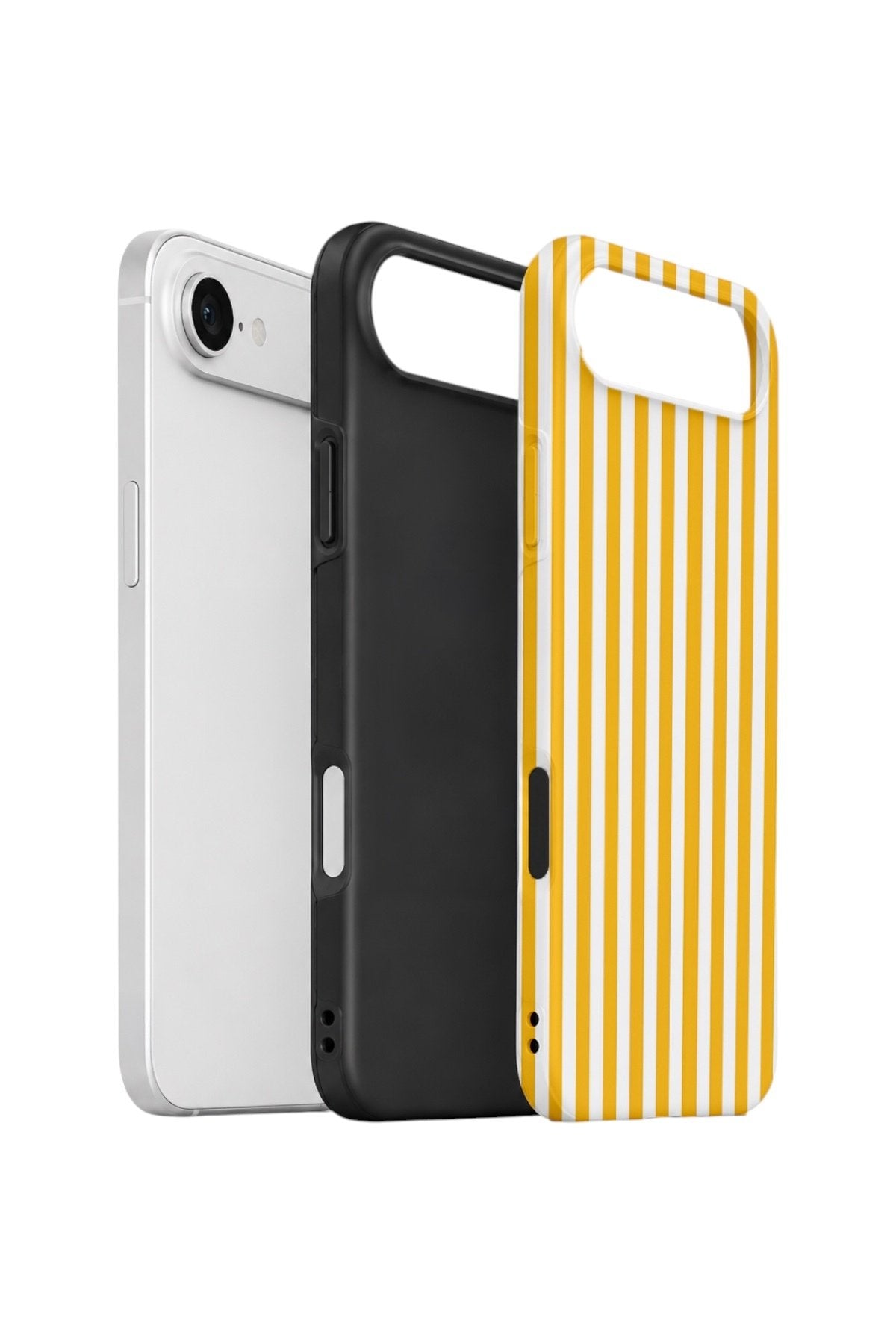 iPhone 17 Air Vorian Çift Katmanlı Kılıf Golden Pinstripe