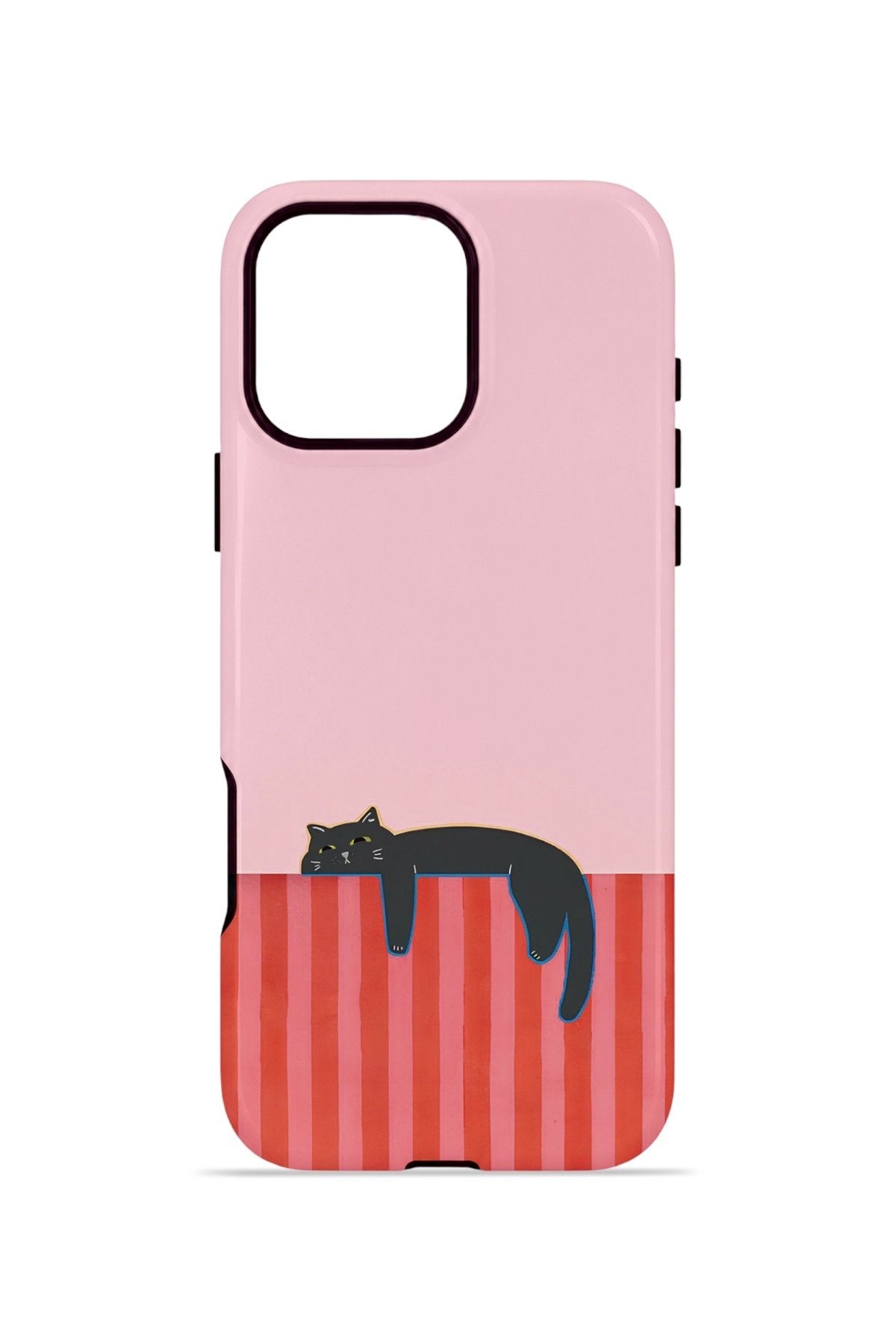 iPhone 16 Pro Vorian Çift Katmanlı MagSafe Kılıf Lazy Cat Sunset