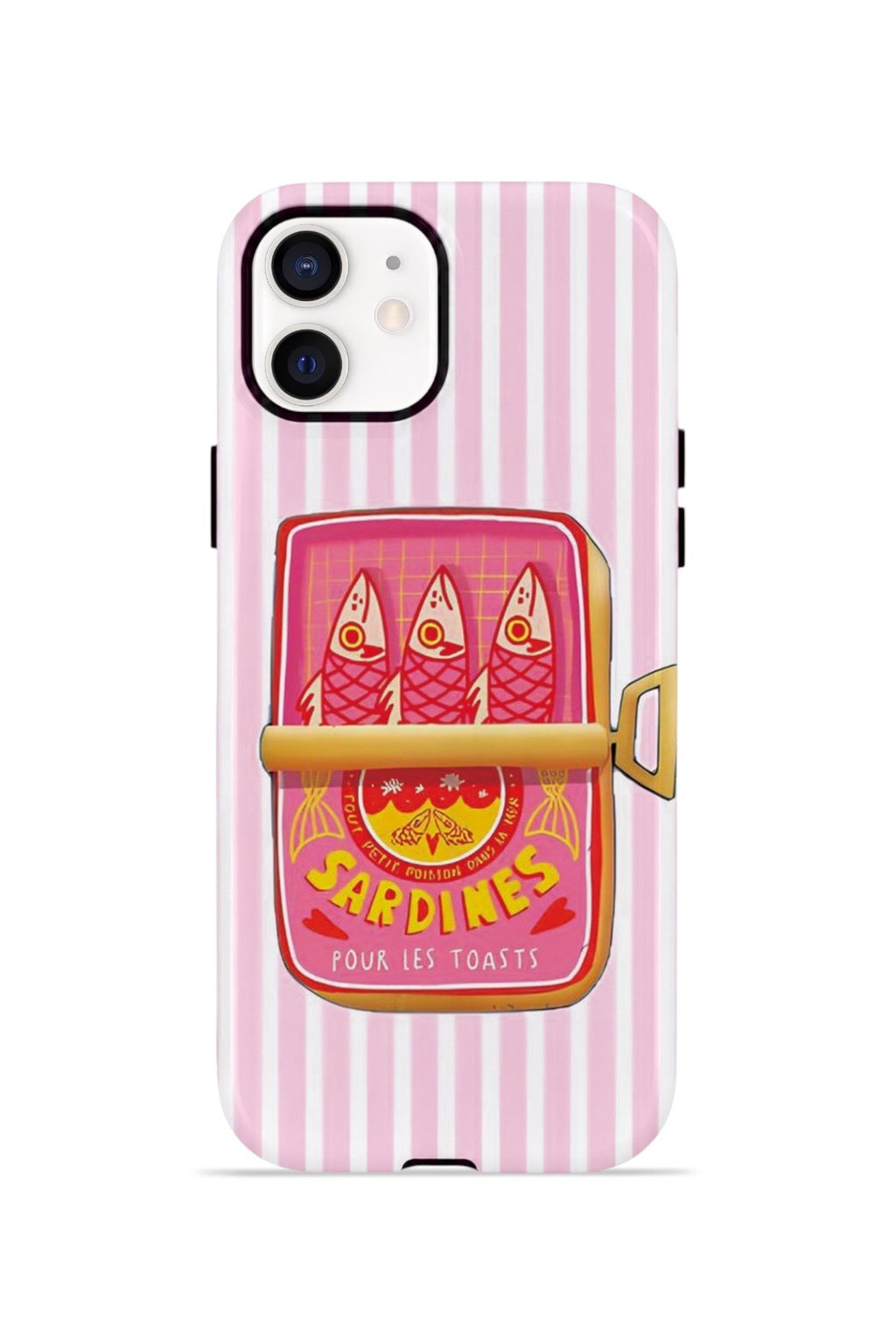 iPhone 11 Vorian Çift Katmanlı Kılıf Sardine Club Pink