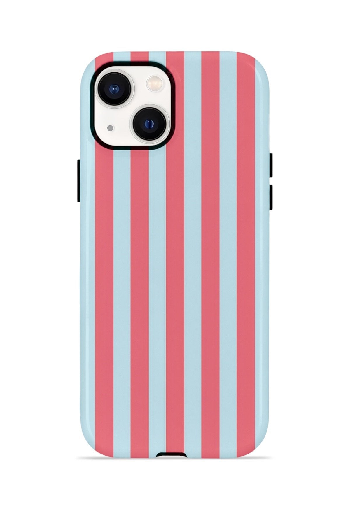 iPhone 13 Vorian Çift Katmanlı MagSafe Kılıf Poolside Candy Stripe