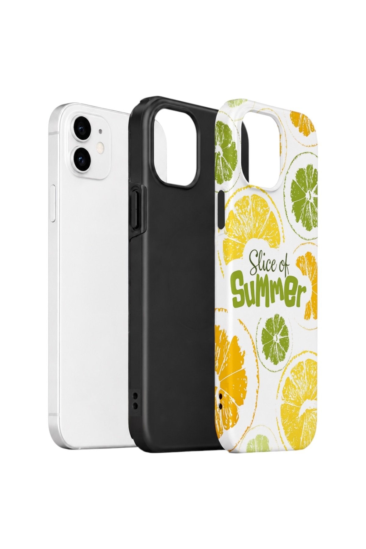 iPhone 12 Vorian Çift Katmanlı Kılıf Slice Of Summer
