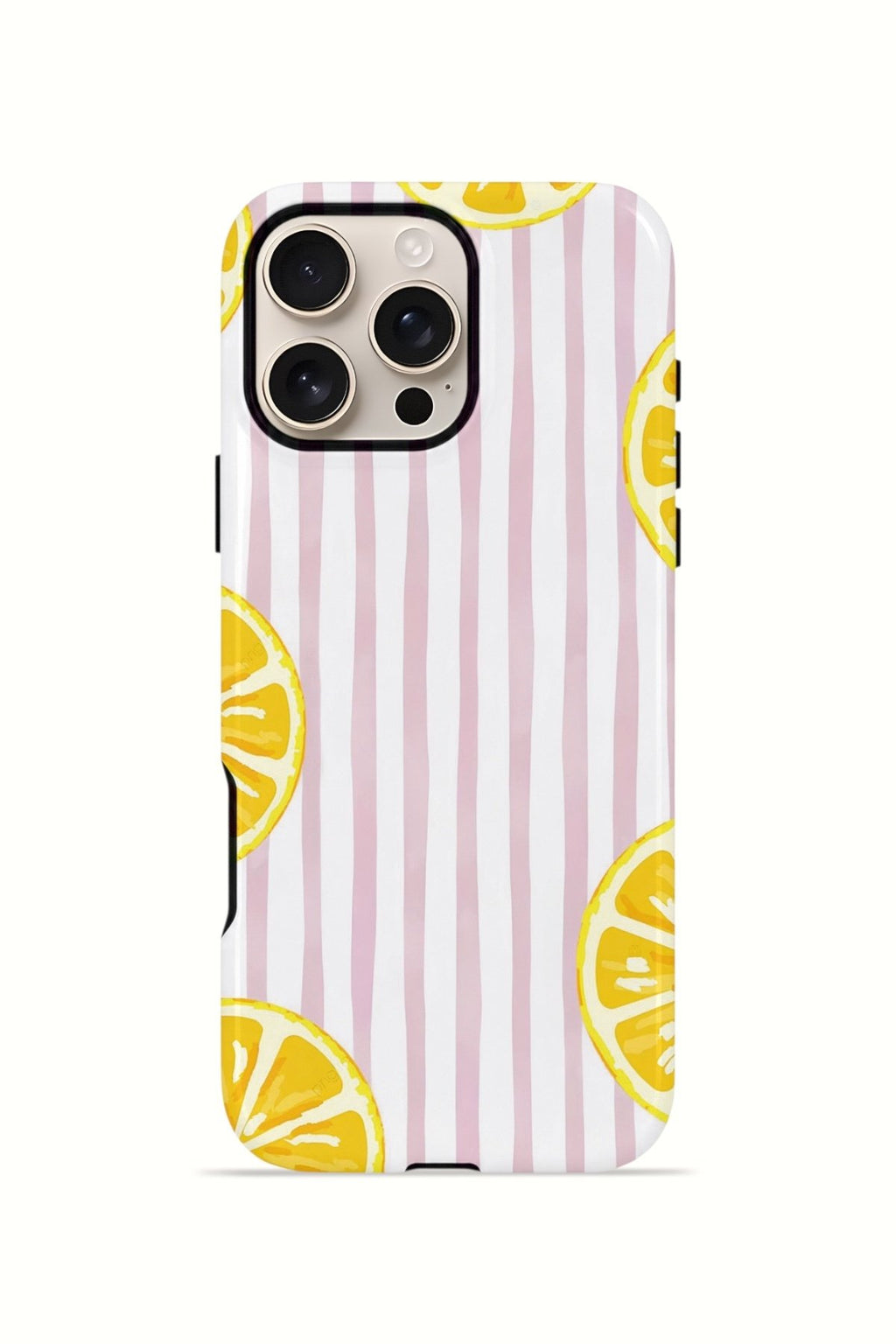 iPhone 16 Pro Max Vorian Çift Katmanlı Kılıf Pink Lemon Window