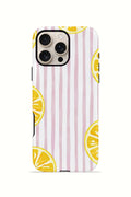 iPhone 16 Pro Max Vorian Çift Katmanlı Kılıf Pink Lemon Window
