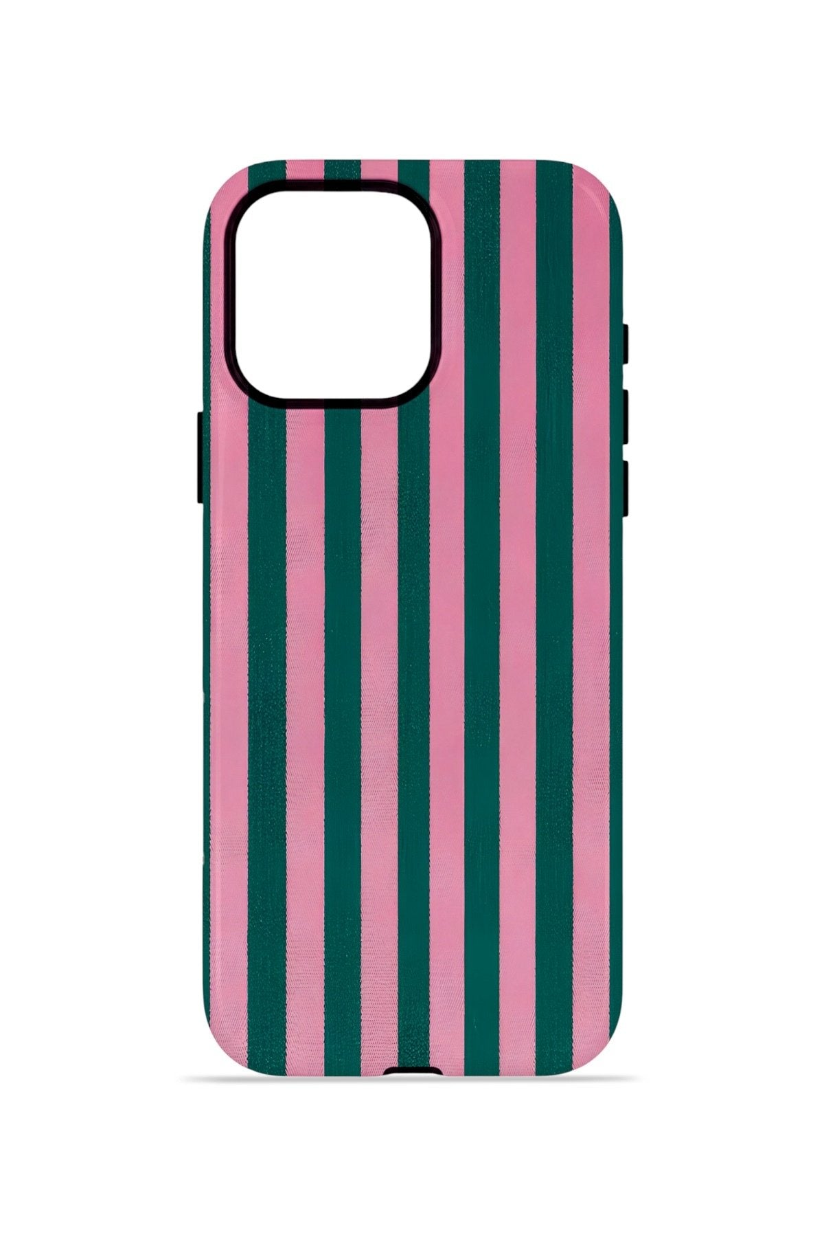 iPhone 15 Pro Vorian Çift Katmanlı Kılıf Pink Navy Cabana