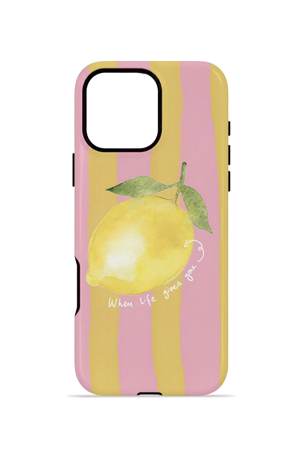 iPhone 16 Pro Max Vorian Çift Katmanlı Kılıf Pink Lemon Muse