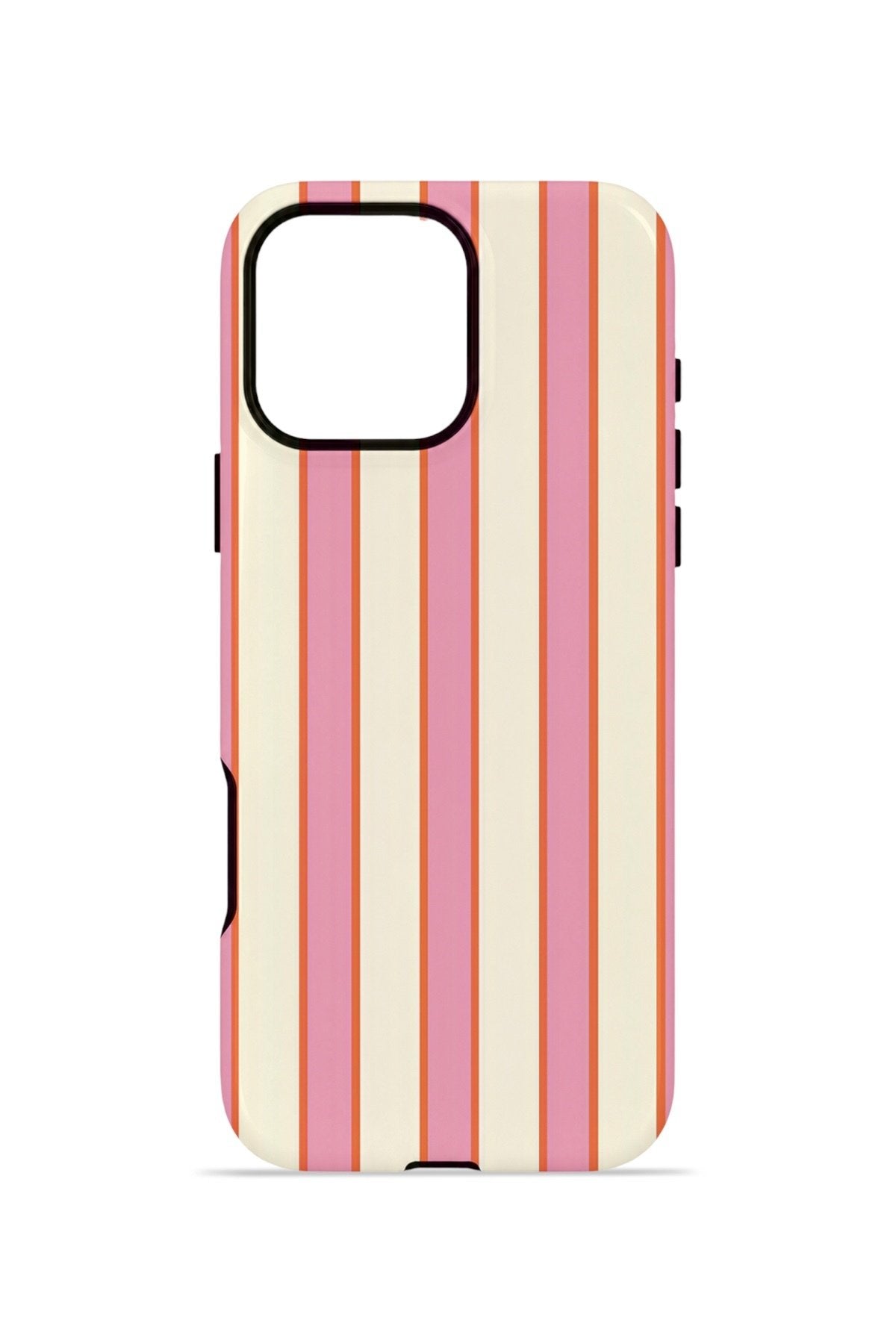 iPhone 16 Pro Vorian Çift Katmanlı MagSafe Kılıf Sunset Candy Stripe