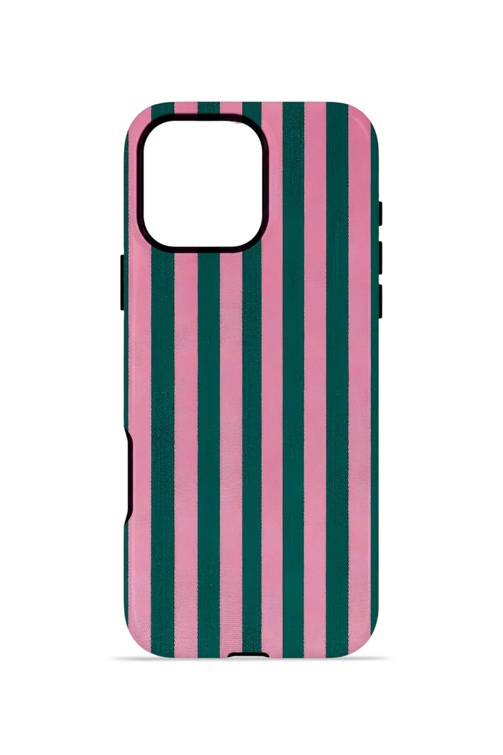 iPhone 16 Pro Vorian Çift Katmanlı MagSafe Kılıf Pink Navy Cabana