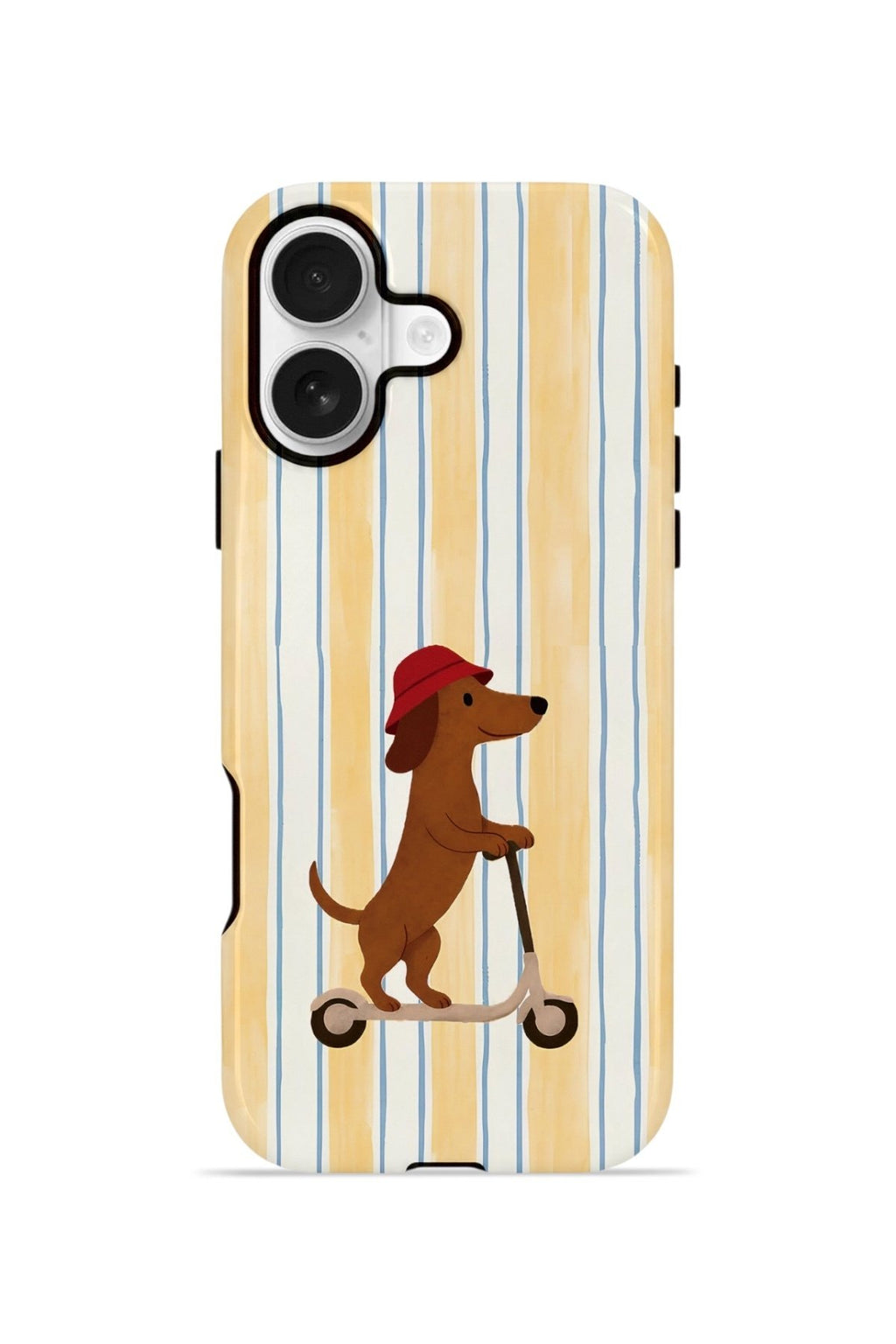 iPhone 16 Vorian Çift Katmanlı MagSafe Kılıf Dachshund Riviera