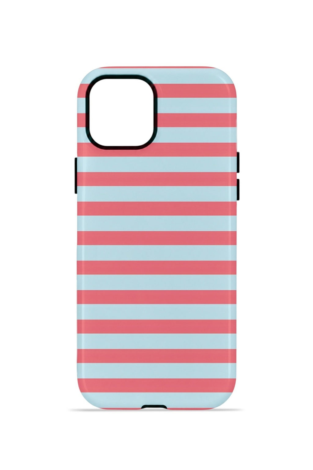 iPhone 14 Vorian Çift Katmanlı Kılıf Candy Horizon Stripe