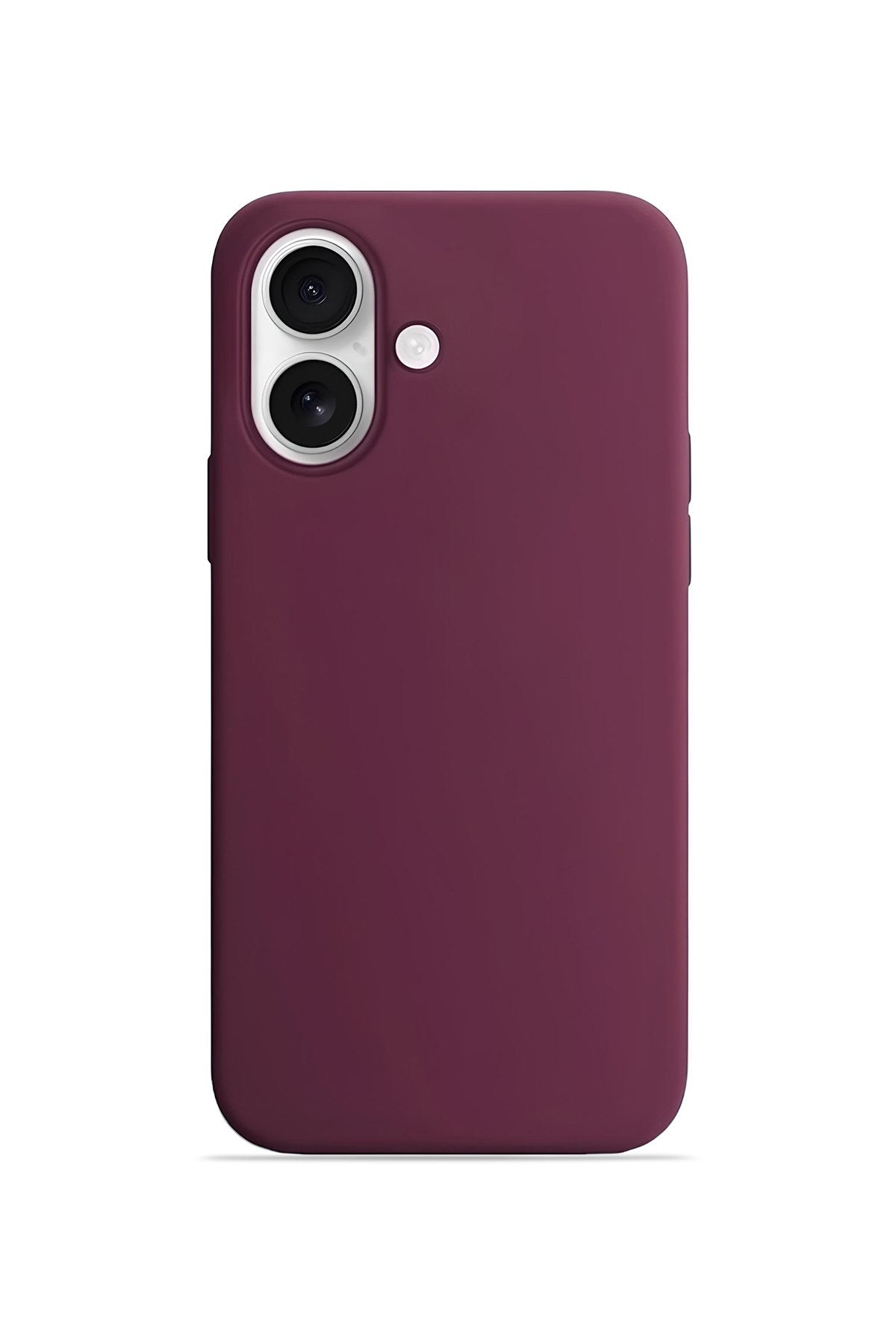 iPhone 17 Soft Touch Lansman Silikon Kılıf Bordo