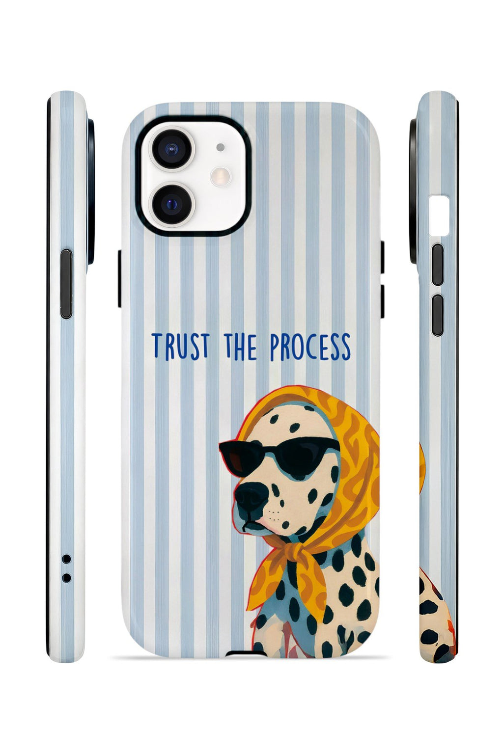 iPhone 12 Vorian Çift Katmanlı Kılıf Trust The Process Dalmatian
