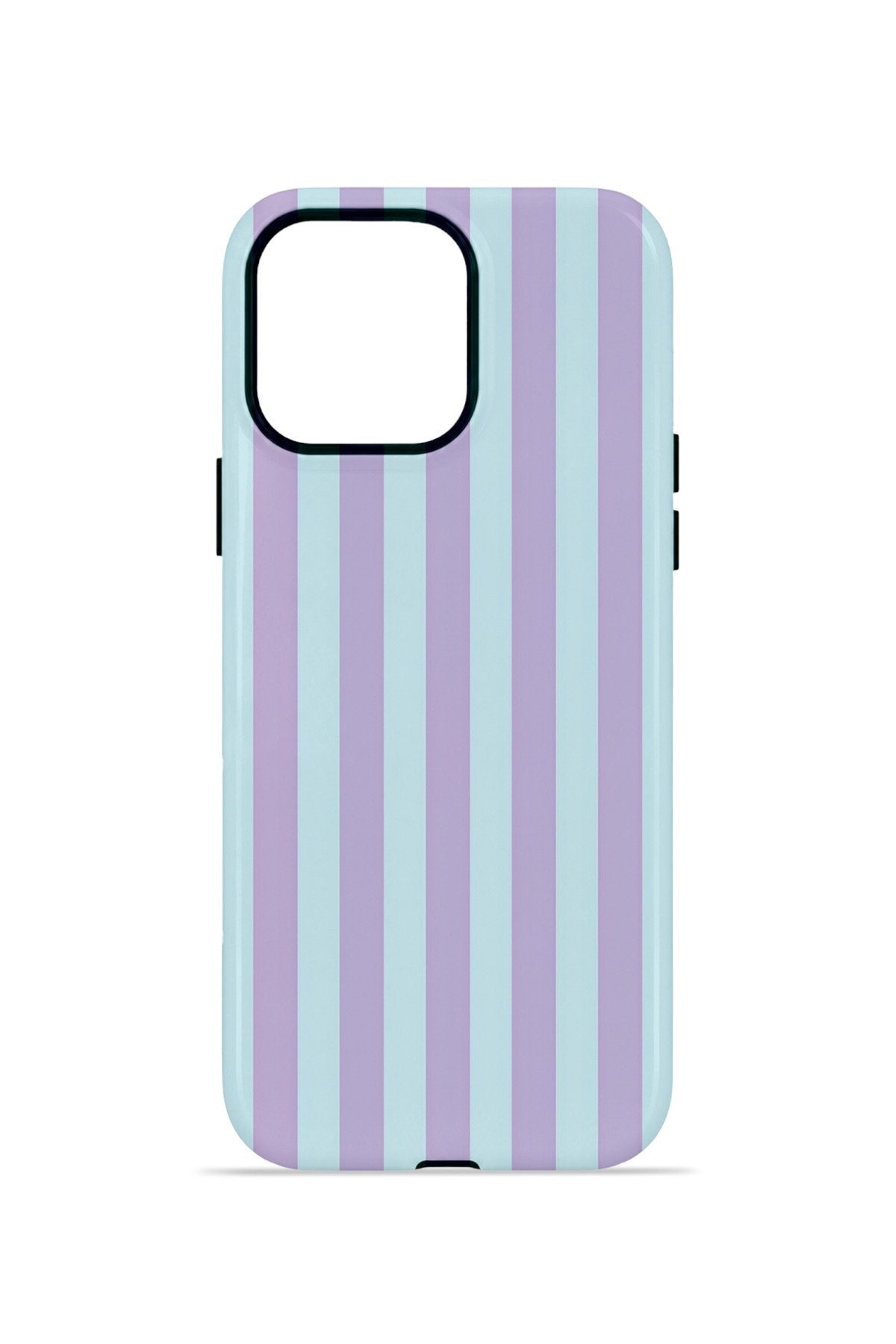 iPhone 12 Pro Max Vorian Çift Katmanlı MagSafe Kılıf Lilac Riviera Stripe