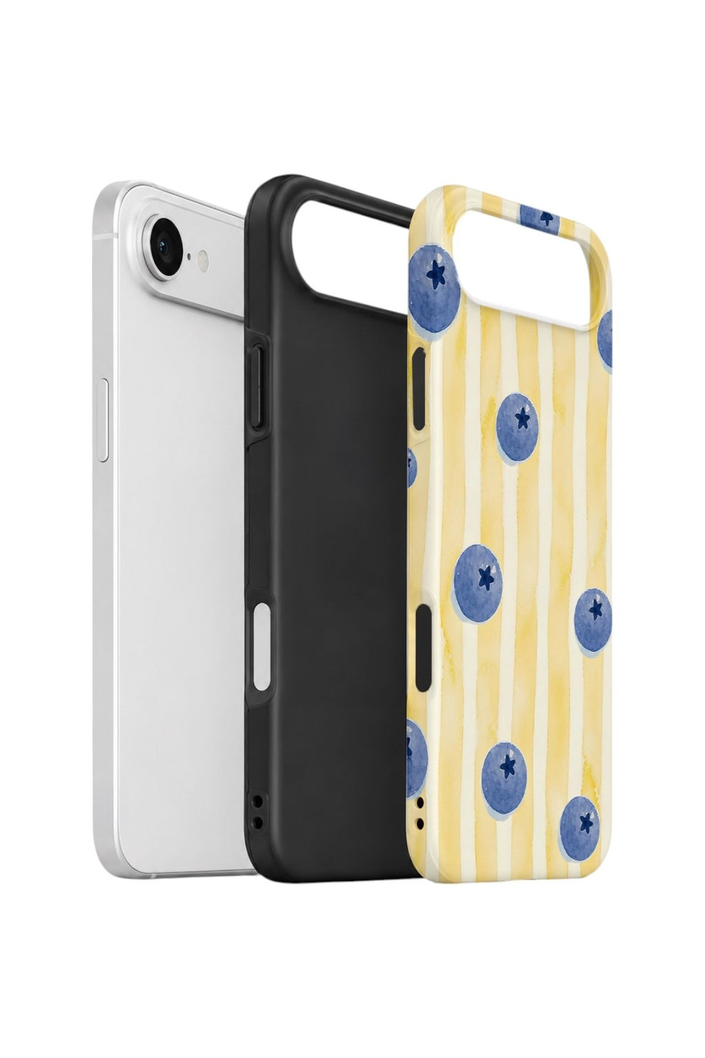 iPhone 17 Air Vorian Çift Katmanlı Kılıf Blueberry Sun Stripe