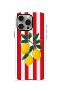 iPhone 15 Pro Vorian Çift Katmanlı MagSafe Kılıf Lemon Parade Red
