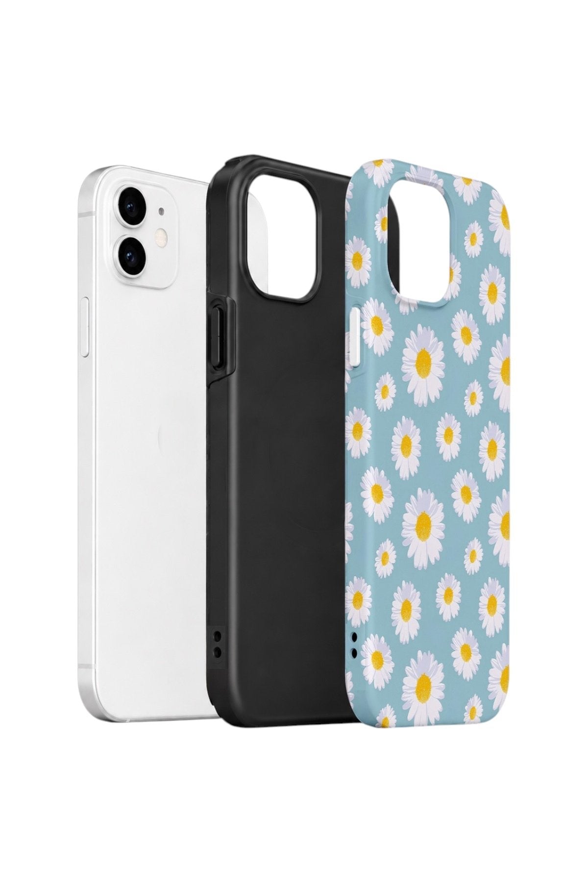 iPhone 11 Vorian Çift Katmanlı Kılıf Daisy Sky