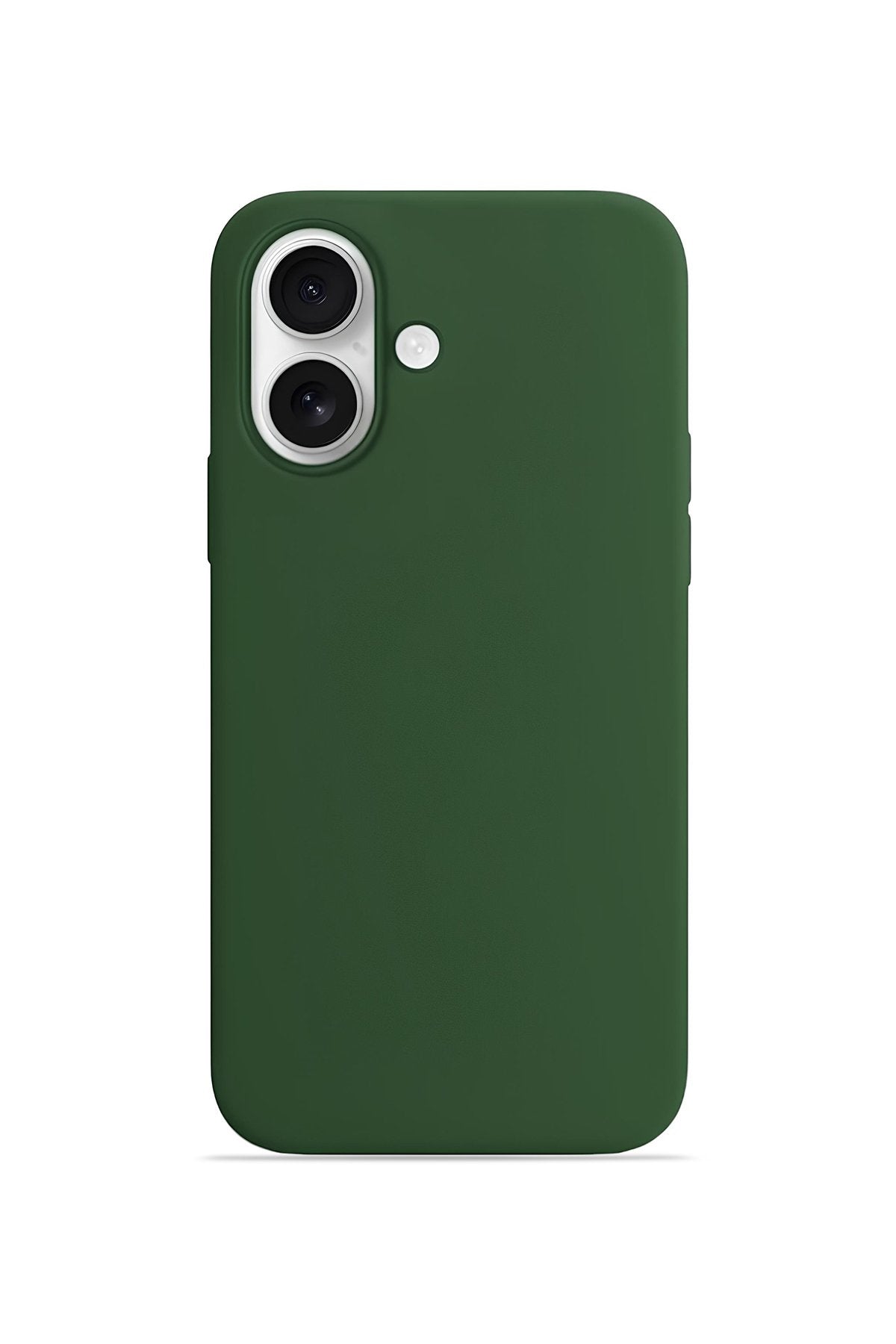 iPhone 17 Soft Touch Lansman Silikon Kılıf Haki