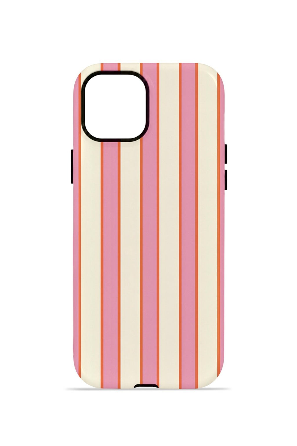 iPhone 14 Plus Vorian Çift Katmanlı Kılıf Sunset Candy Stripe