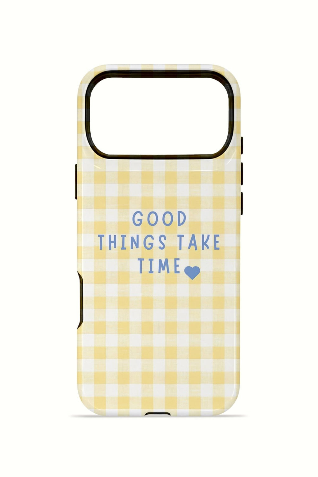 iPhone 17 Pro Max Vorian Çift Katmanlı Kılıf Good Things Gingham