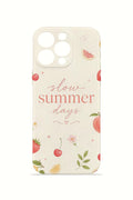 iPhone 16 Pro Valestra İnce Kamera Korumalı Mika Kılıf Slow Summer Days