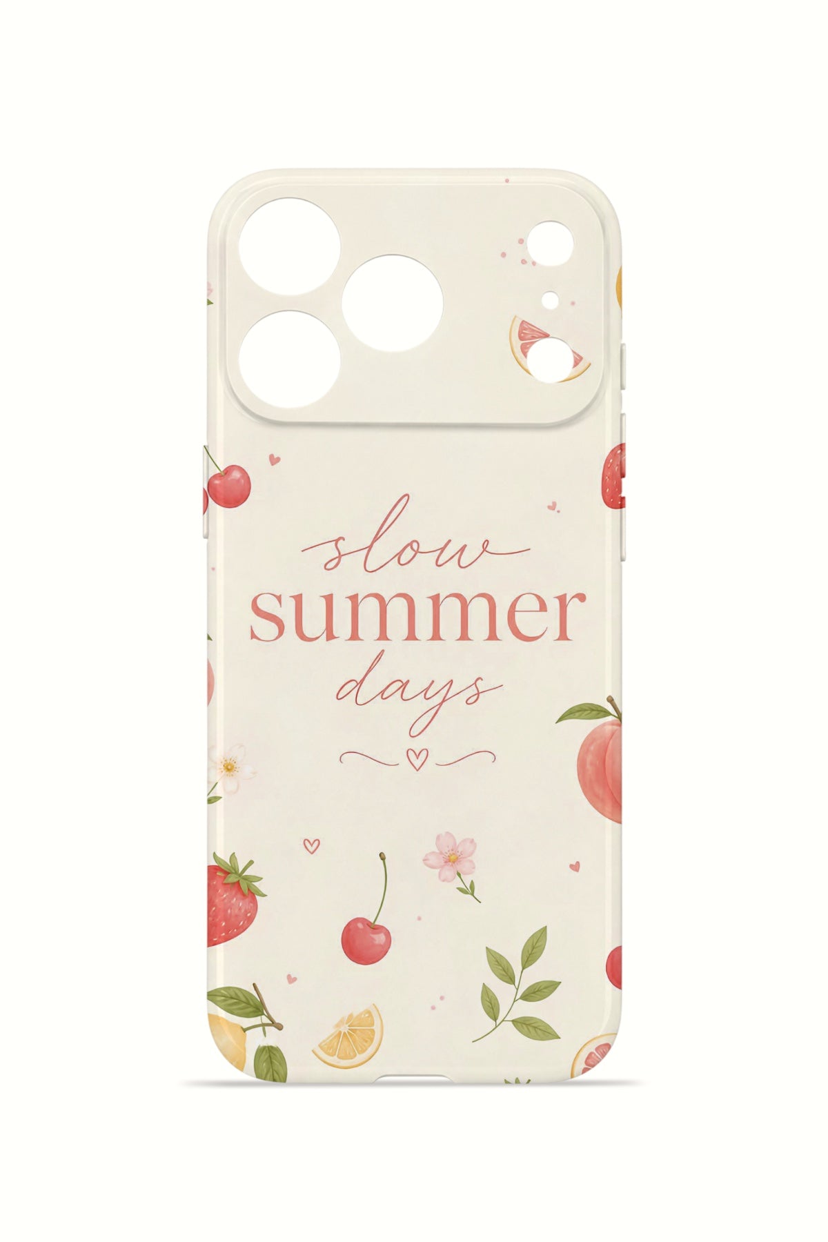 iPhone 17 Pro Max Valestra İnce Kamera Korumalı Mika Kılıf Slow Summer Days