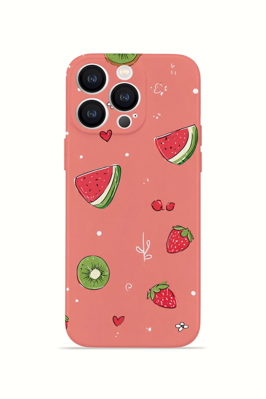 iPhone 12 Pro Max Valestra İnce Kamera Korumalı Mika Kılıf Summer Fruit Crush