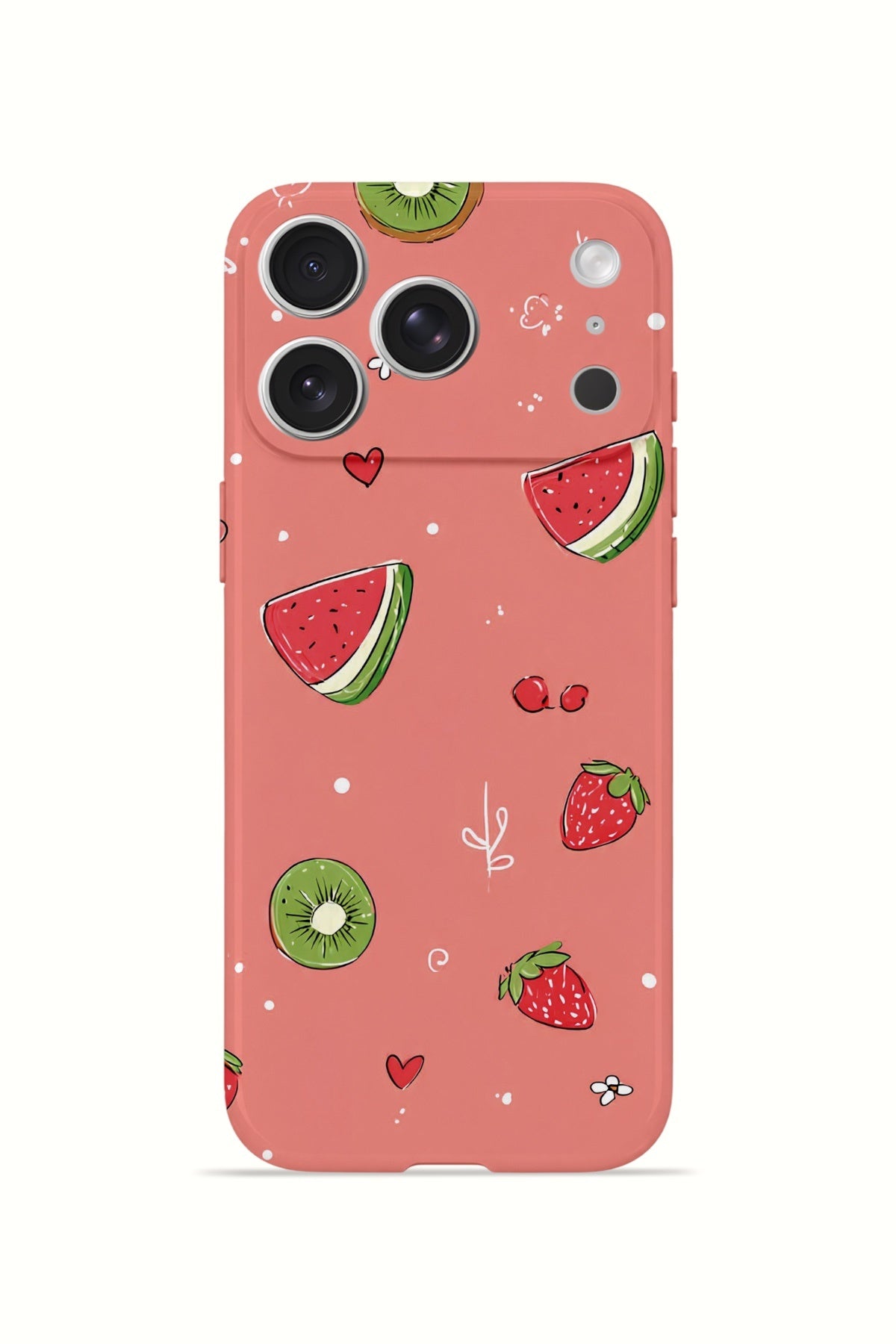 iPhone 17 Pro Max Valestra İnce Kamera Korumalı Mika Kılıf Summer Fruit Crush