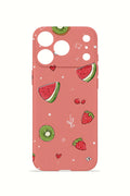 iPhone 17 Pro Max Valestra İnce Kamera Korumalı Mika Kılıf Summer Fruit Crush