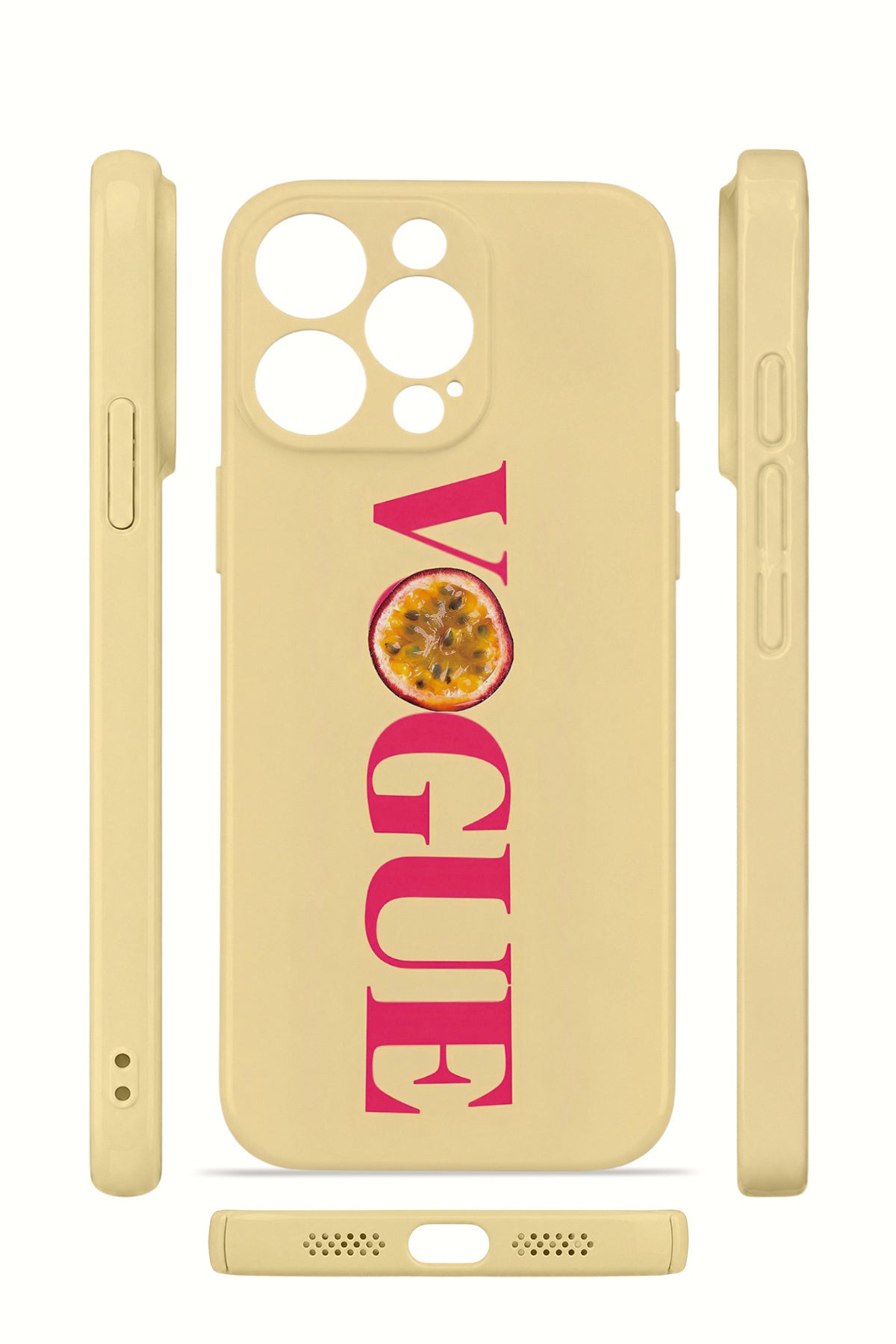 iPhone 15 Pro Valestra İnce Kamera Korumalı Mika Kılıf Vogeue Passion