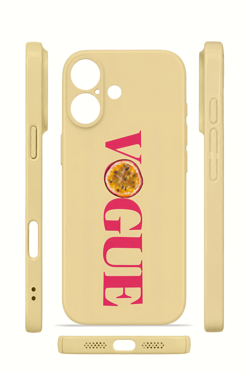 iPhone 16 Plus Valestra İnce Kamera Korumalı Mika Kılıf Vogeue Passion