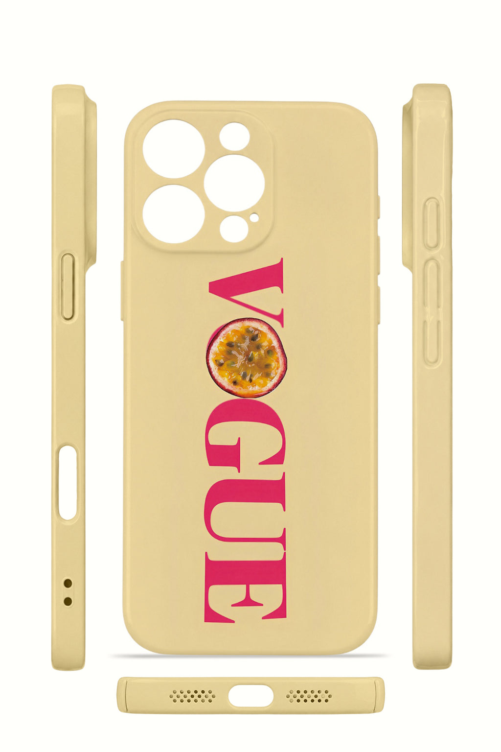 iPhone 16 Pro Valestra İnce Kamera Korumalı Mika Kılıf Vogeue Passion