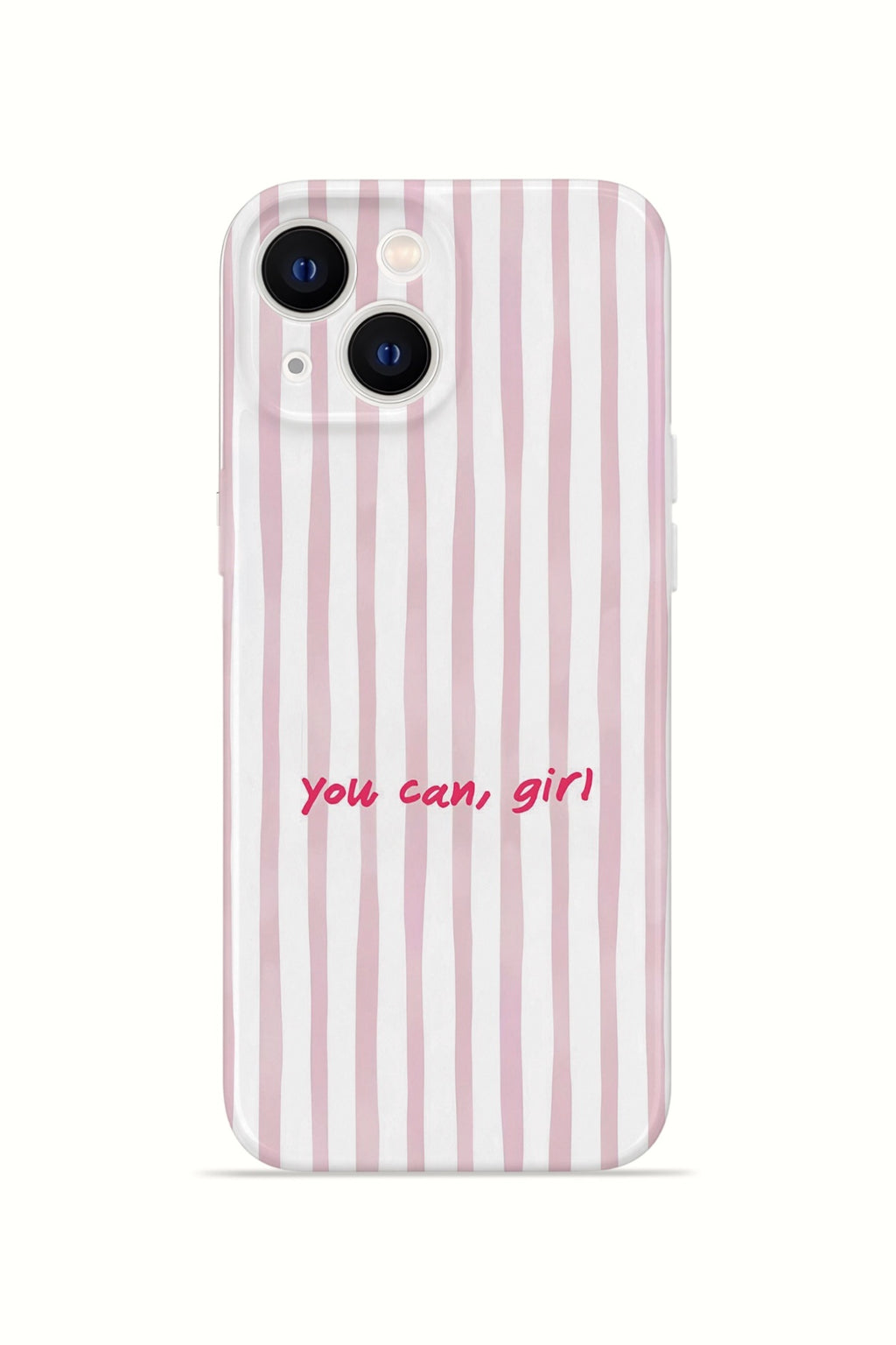 iPhone 13 Valestra İnce Kamera Korumalı Mika Kılıf You Can Girl