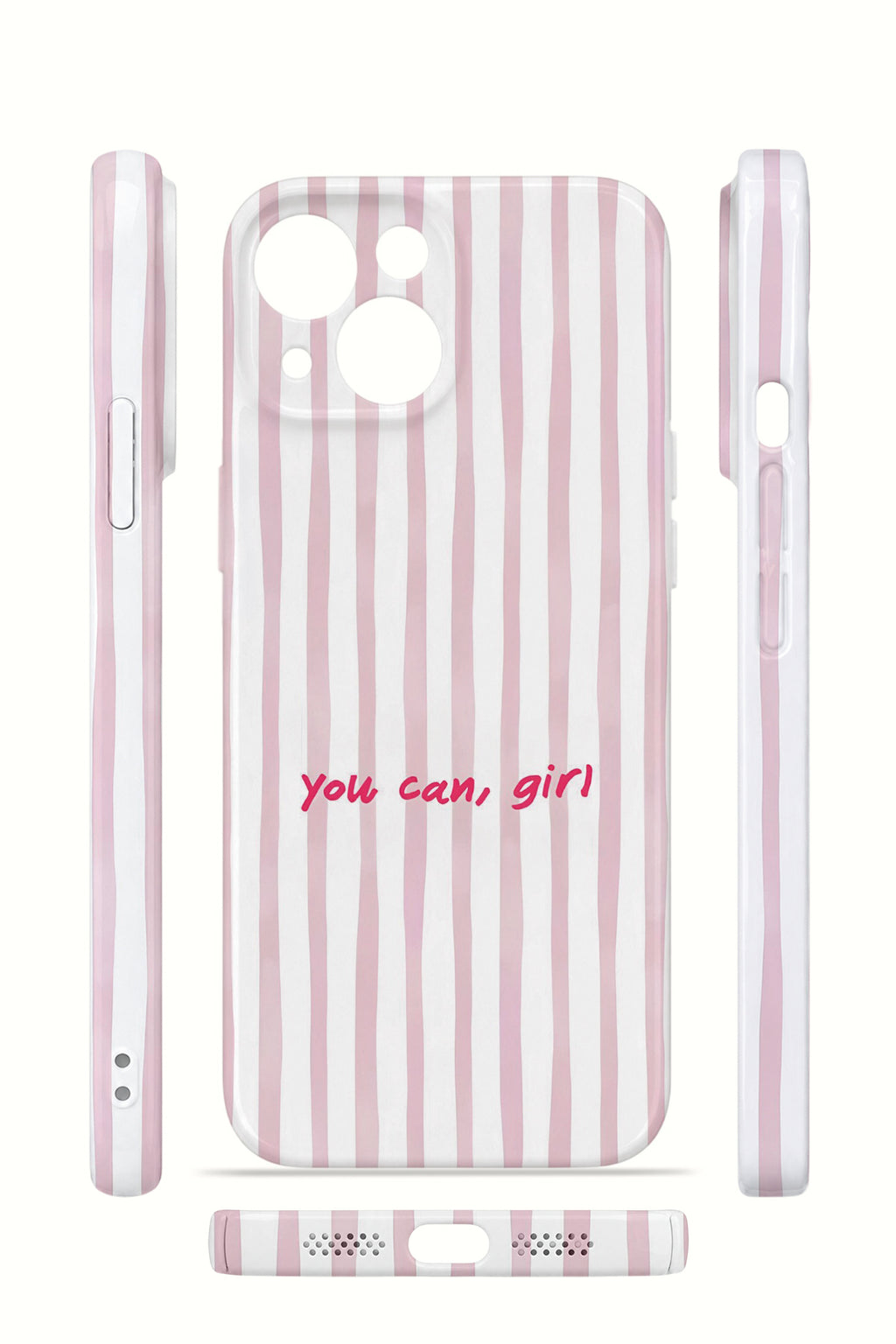 iPhone 14 Plus Valestra İnce Kamera Korumalı Mika Kılıf You Can Girl