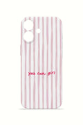 iPhone 17 Valestra İnce Kamera Korumalı Mika Kılıf You Can Girl