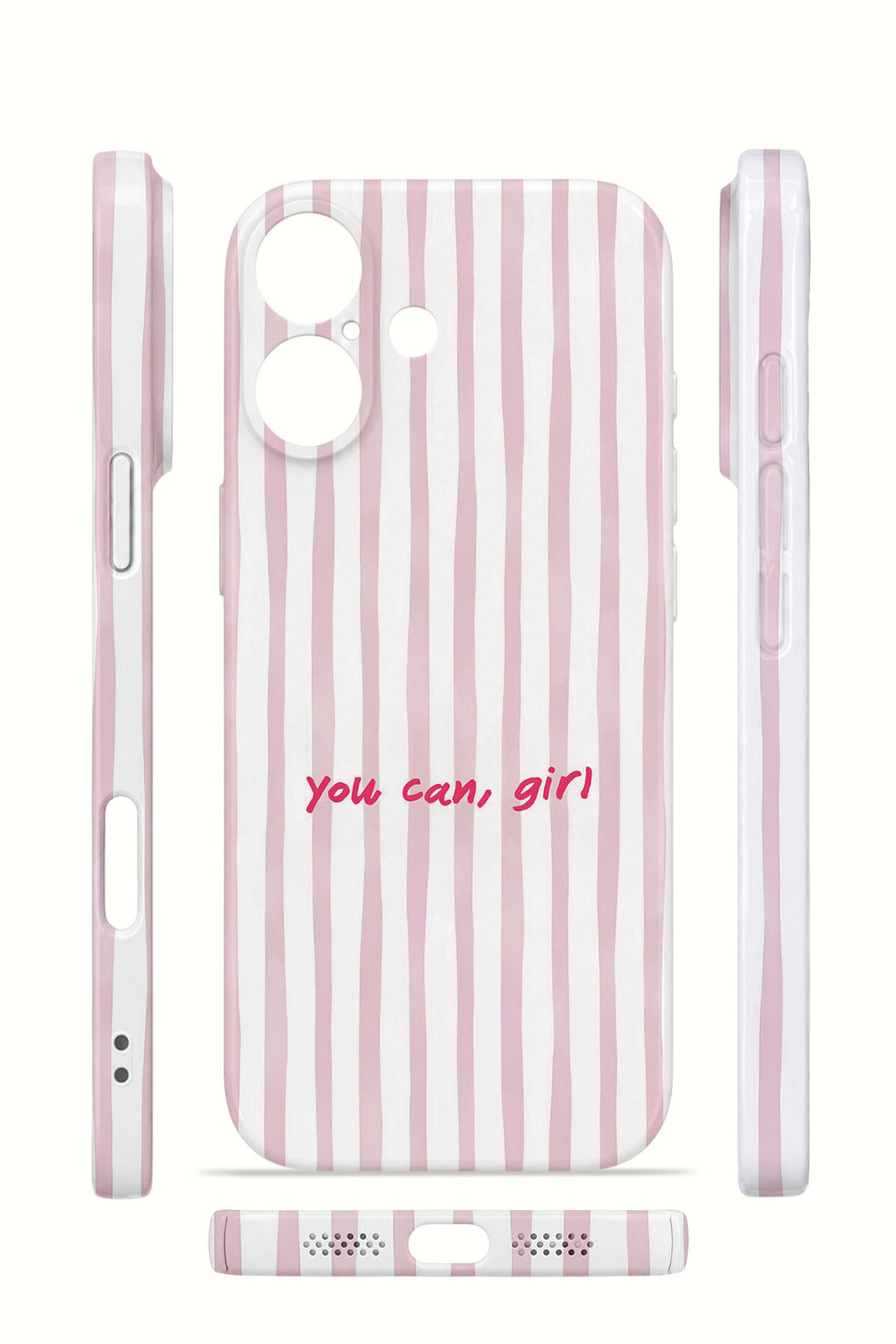 iPhone 16 Plus Valestra İnce Kamera Korumalı Mika Kılıf You Can Girl